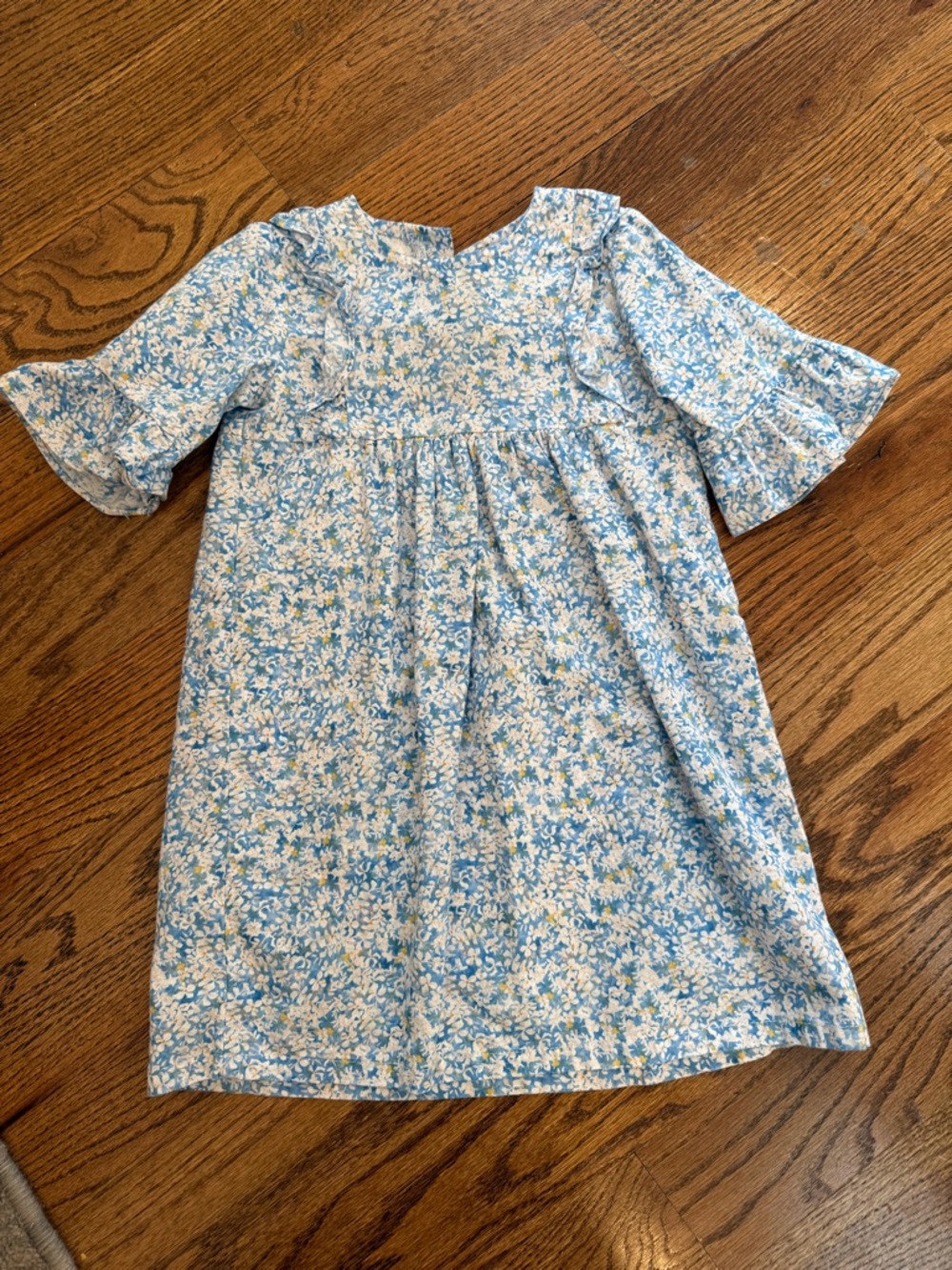 Classic Whimsy Blue Floral Olivia Dress size 3T toddler girl